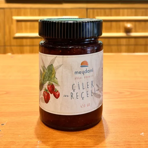 Doğal Çilek Reçeli 450 gr.